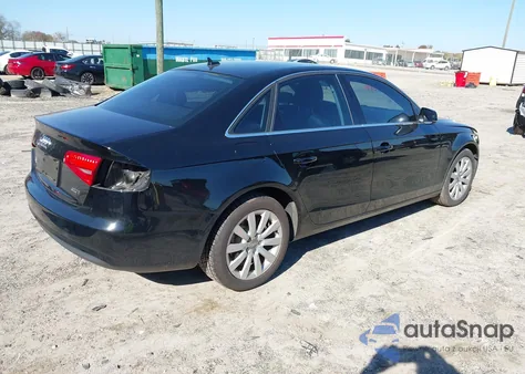 2013 Audi A4 2.0T Premium из США, поврежденный, VIN WAUAFAFL7DN009374